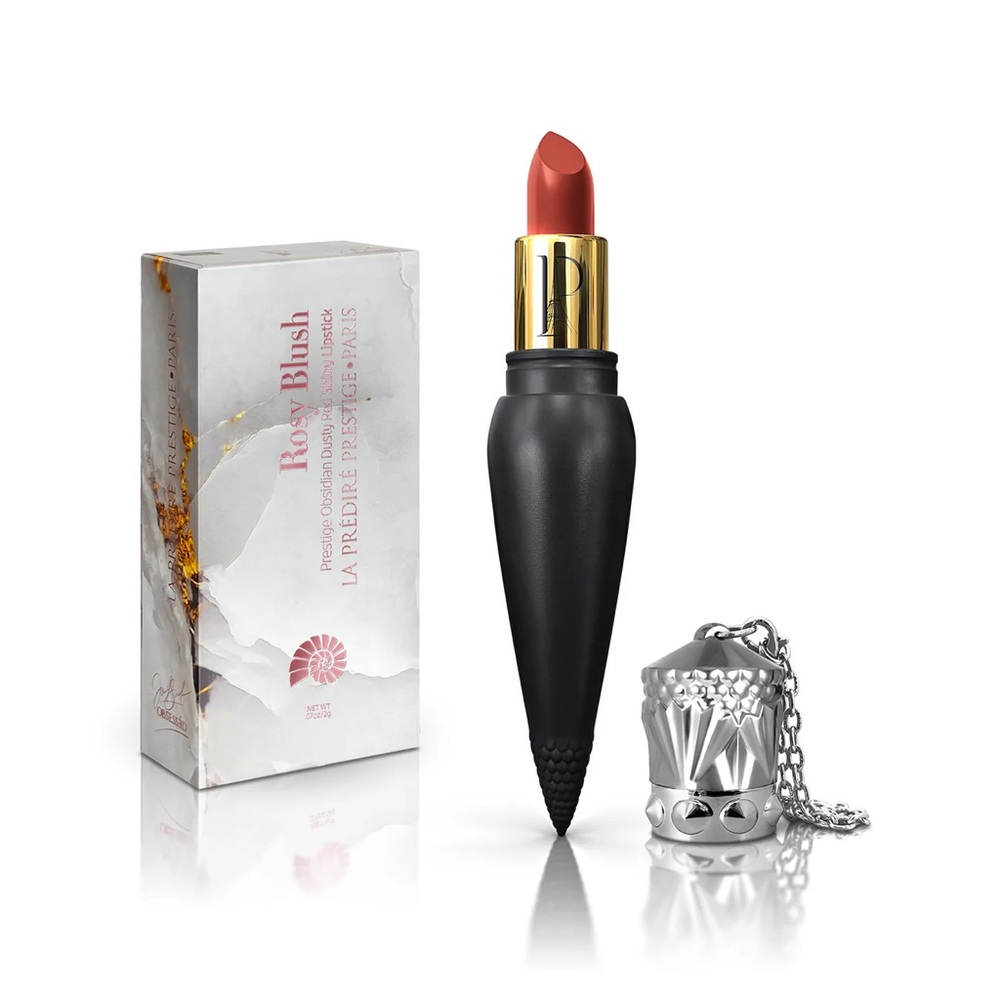 New: La Predire Prestige Luxurious Shiny Lipstick - Rosy Blush!